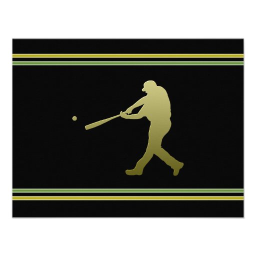 Baseballpartyinbjudan