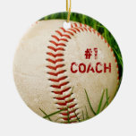 Baseballprydnad för lagledare #1 julgranskulor