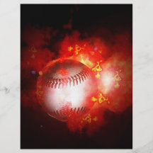 Baseballreklamblad Flygblad Designs