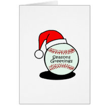 Baseballsäsonhälsningar Kort