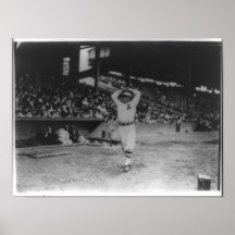 Basebollspelare för Eddie plankaPhiladelphia friid Print