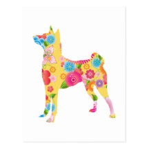 Basenji Vykort