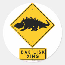 Basilisk XING Klistermärke