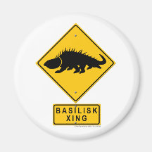 Basilisk XING Kylskåps Magneter