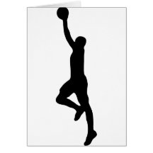 basket hälsningskort