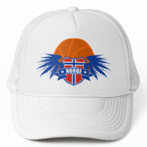 Basketball Norge | Norway | Norwegen Trucker Mützen