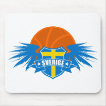 Basketball Sweden | Sverige | Schweden Mauspad