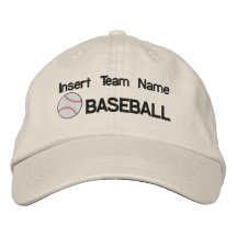 Basketlag broderad hatt