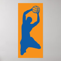 basketsilhouette print