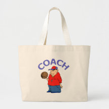 Baskettränaredesign Tote Bags