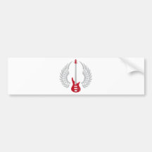 bass guitar autosticker