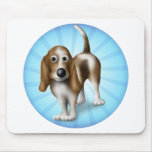 Bassethund Mus Matta