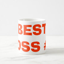 BÄST CHEF #1 KAFFE KOPP