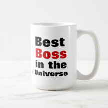 Bäst chef i universum mugg