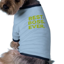 Bäst chef någonsin djur shirt