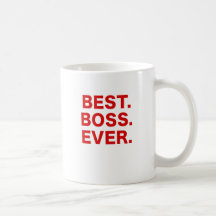 Bäst chef någonsin kaffe mugg