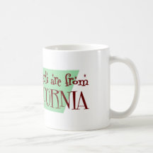 Bäst flickor är från Kalifornien Kaffe Kopp