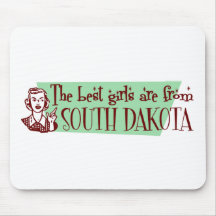 Bäst flickor är från South Dakota Mus Mattor