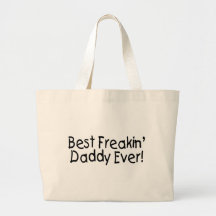 Bäst Freakin pappa någonsin 2 Tygkassar