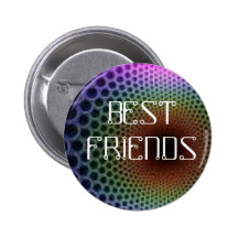 BÄST FRIENDS-BUTTON KNAPPAR MED NÅL