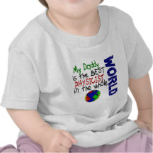 Bäst fysiker i värld 2 (pappan) t shirt