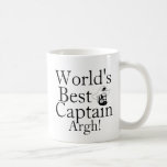 Bäst kapten för världar Argh Kaffe Koppar