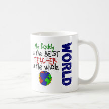 Bäst lärare i värld 2 (pappan) mugg