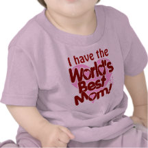 Bäst mamma för världar tee shirt