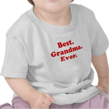Bäst mormor någonsin tee shirts
