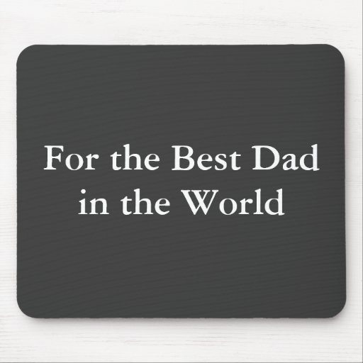Bäst pappa i världen Mousepad Mus Matta