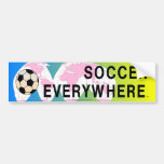 BÄSTA fotboll överallt Bildekal