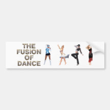 BÄSTA fusion av dansen Bildekaler