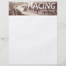 BÄSTA old school för biltävling Flygblad