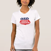 Bästa primat kött för USDA T-shirt