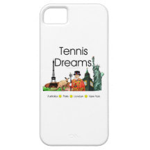 BÄSTA tennisdrömmar iPhone 5 Cases
