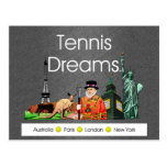 BÄSTA tennisdrömmar Vykort