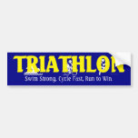 BÄSTA Triathlon Bildekal