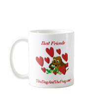 bästa vän för groda för TheDogAndTheFrog.com gåvah