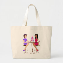 Bästa vän och muffins! tote bag