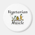 BÄSTA vegetarisk muskel Magneter