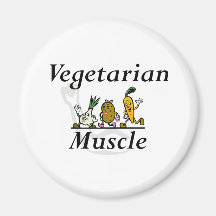 BÄSTA vegetarisk muskel Magneter