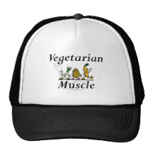 BÄSTA vegetarisk muskel Trucker Keps