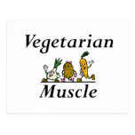 BÄSTA vegetarisk muskel Vykort