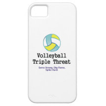 BÄSTA volleybolltrippelhot iPhone 5 Case-Mate Fodraler