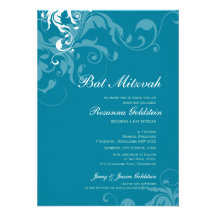 BAT MITZVAH INBJUDAN:: bella 4P