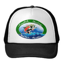 Batikfiskehatt Mesh Kepsar