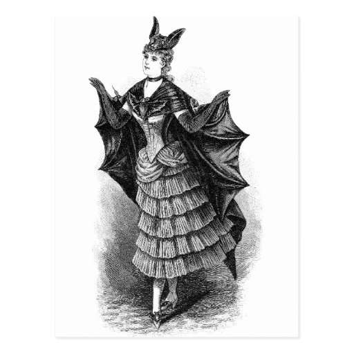 Batwoman 1899 vykort