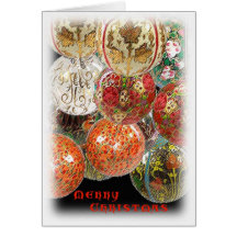 Bauble 1 hälsningskort