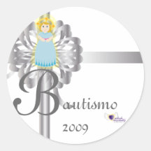 "Bautismo"! Klistermärke-Skräddarsy