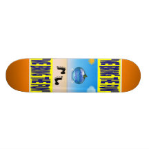 BAYSIDE AVBILDAR LOGOTYPSKATEBOARDEN